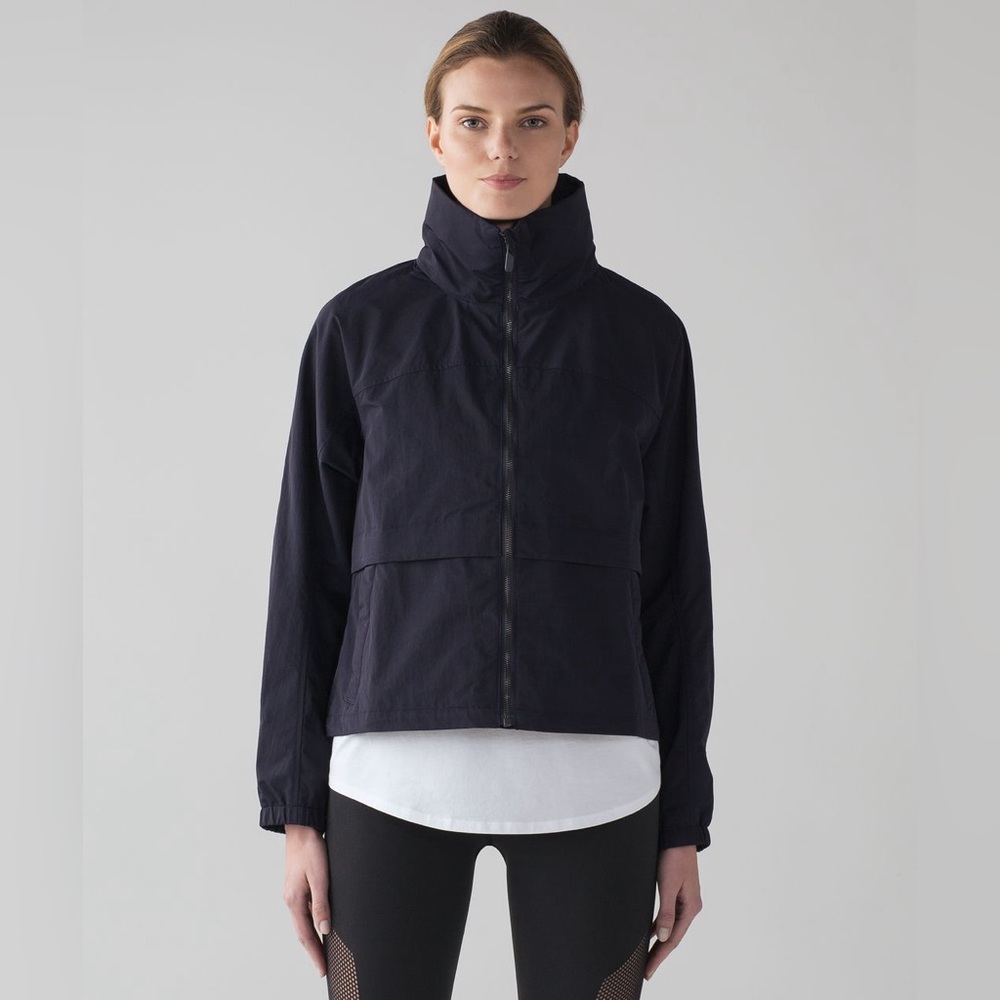 Lululemon Effortless Jacket Midnight Navy size 4